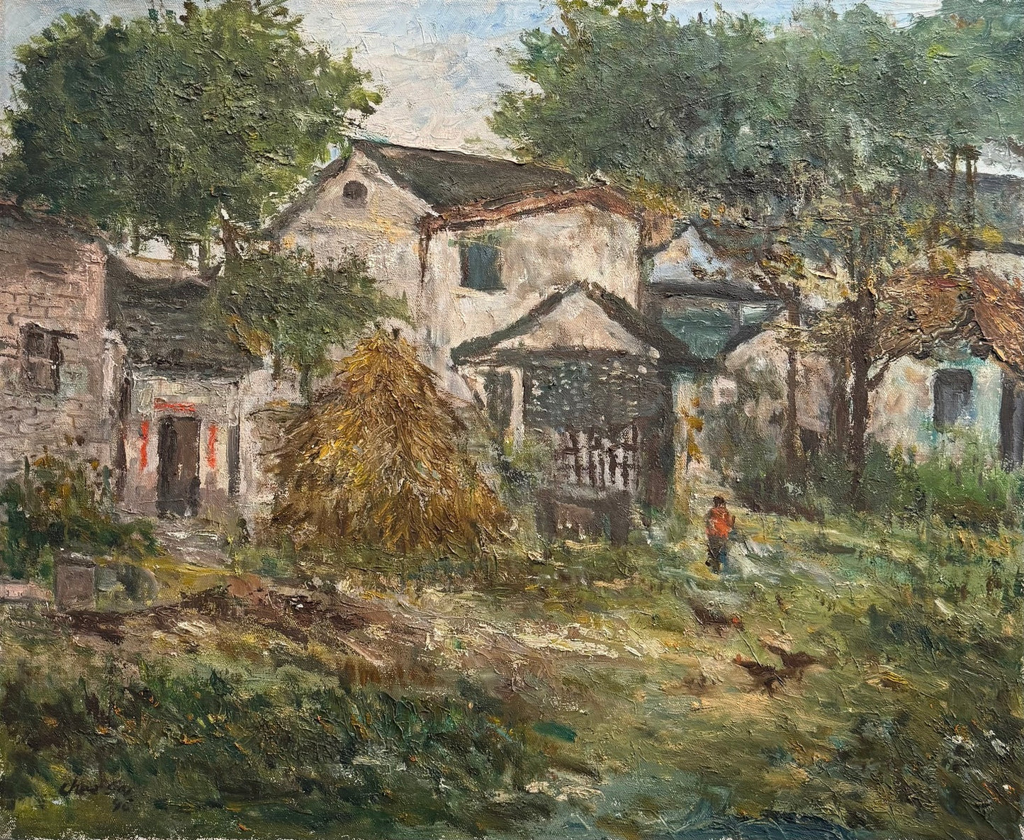 The rustic charm of village life