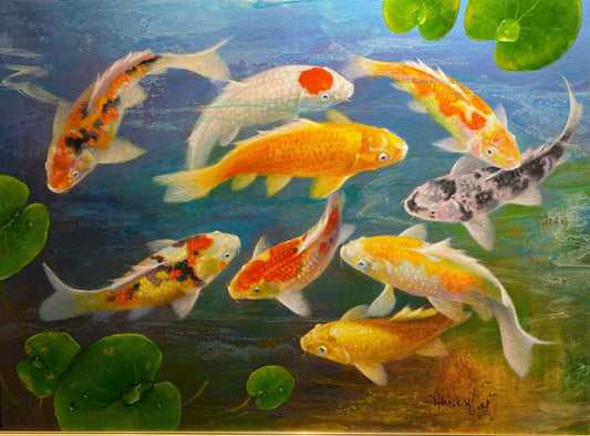 9 Auspicious Fish