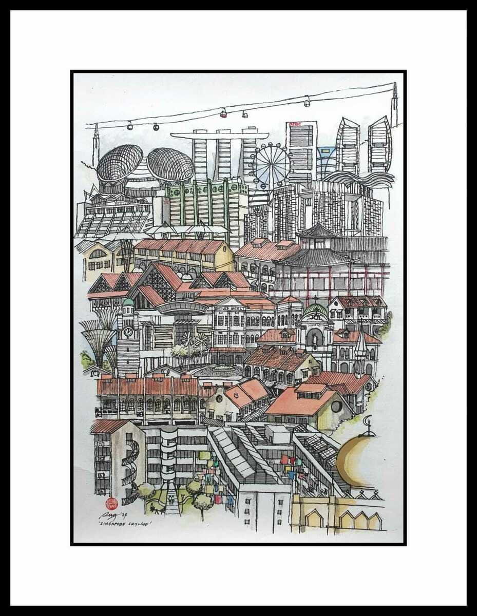 Singapore Skyline 1