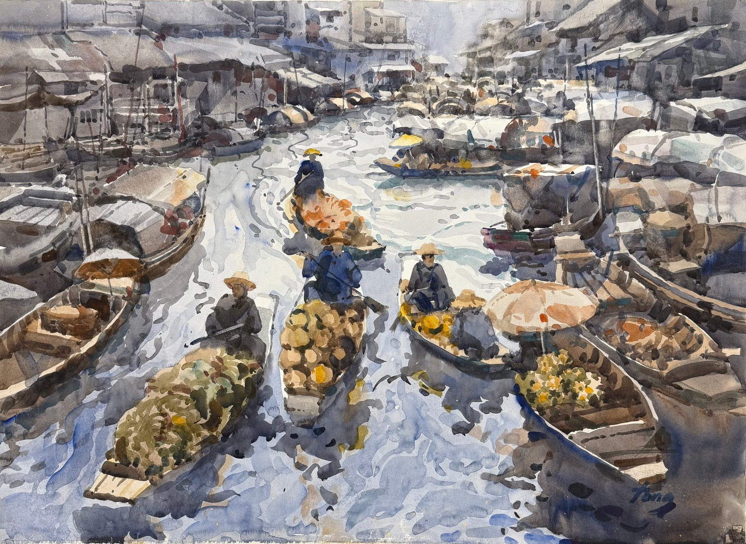 Thailand Floating Market