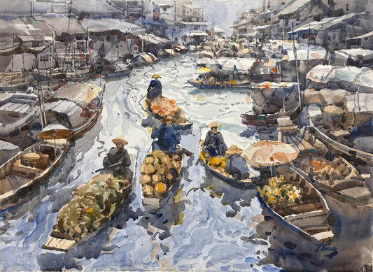 Thailand Floating Market