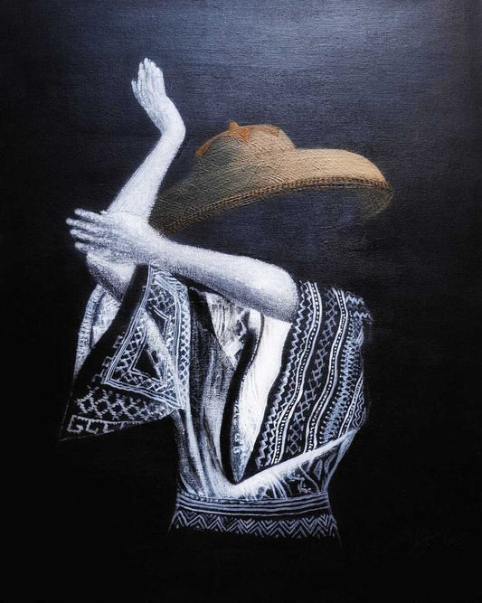 Woman in a Salakot