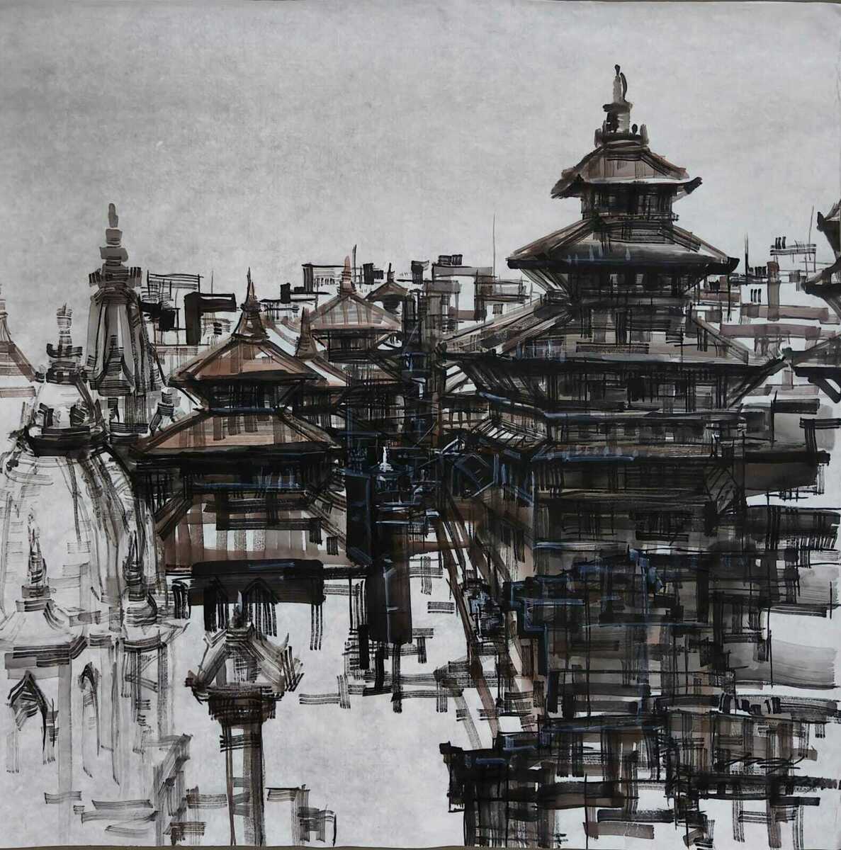 Zhang Chun Lei: Patan Durbar Square 帕坦王宫广场