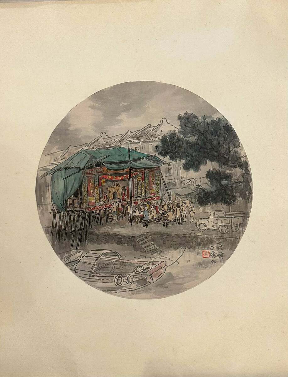 Wayang Stage 大戏