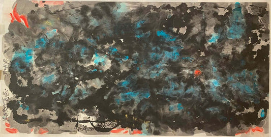 Abstract - Frolicking In Lotus Pond