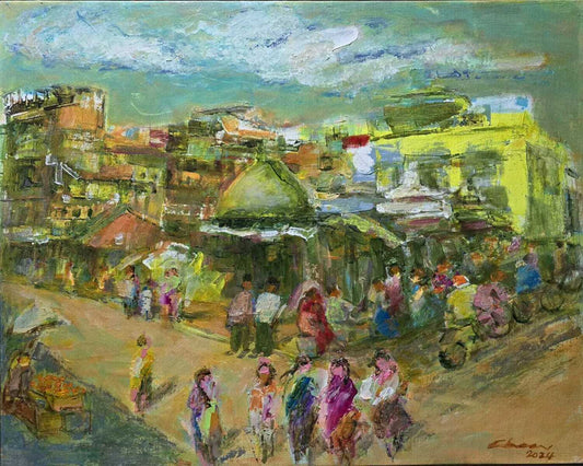 Patan Dubar 商店街