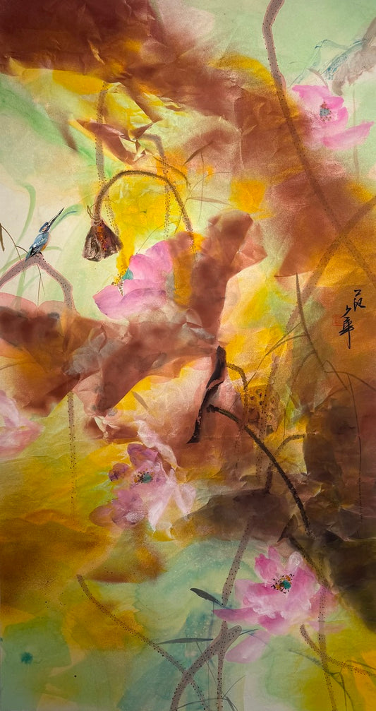 Avian Whisper in the Bloom