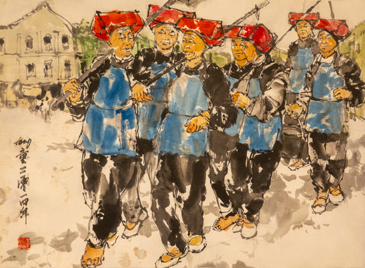 Samsui Women At Work 2