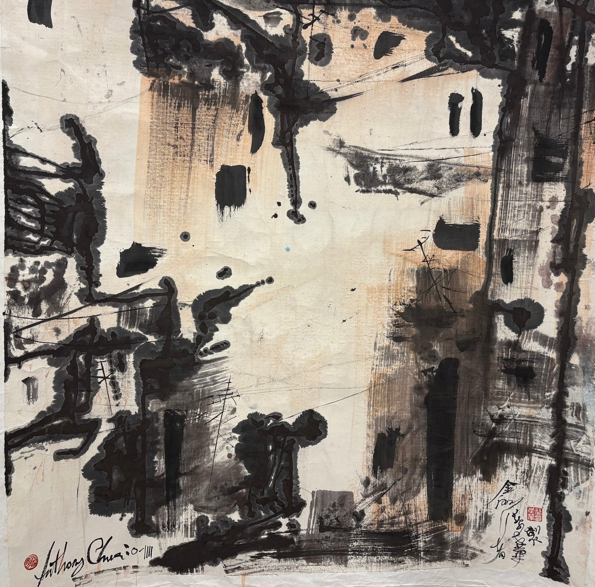 Residents in Chinatown