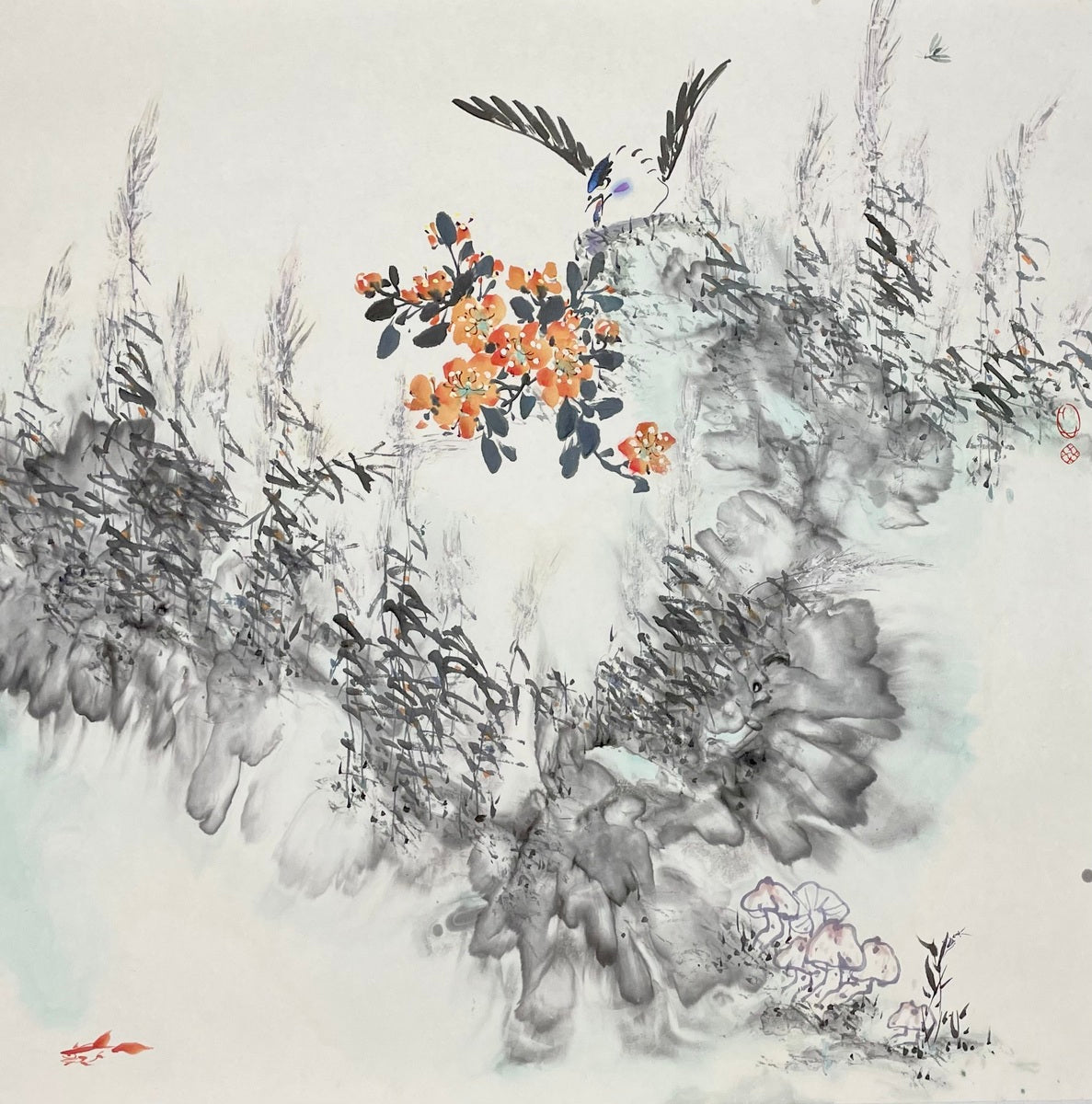 Between a bird and a fish 魚鳥之間