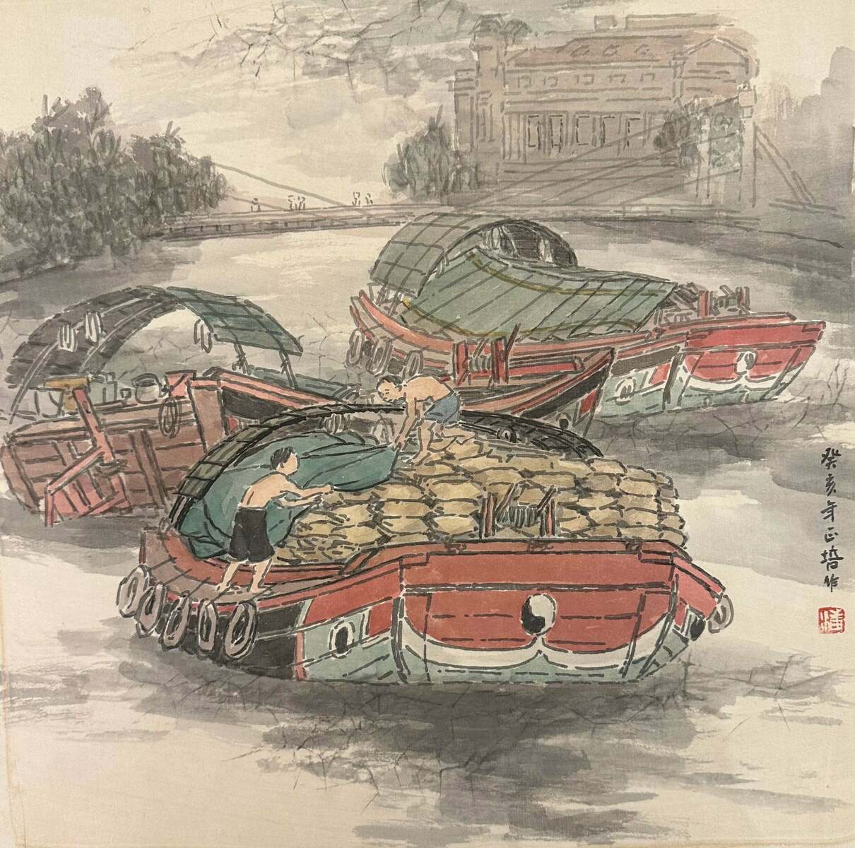 Tonkangs at Singapore River 5