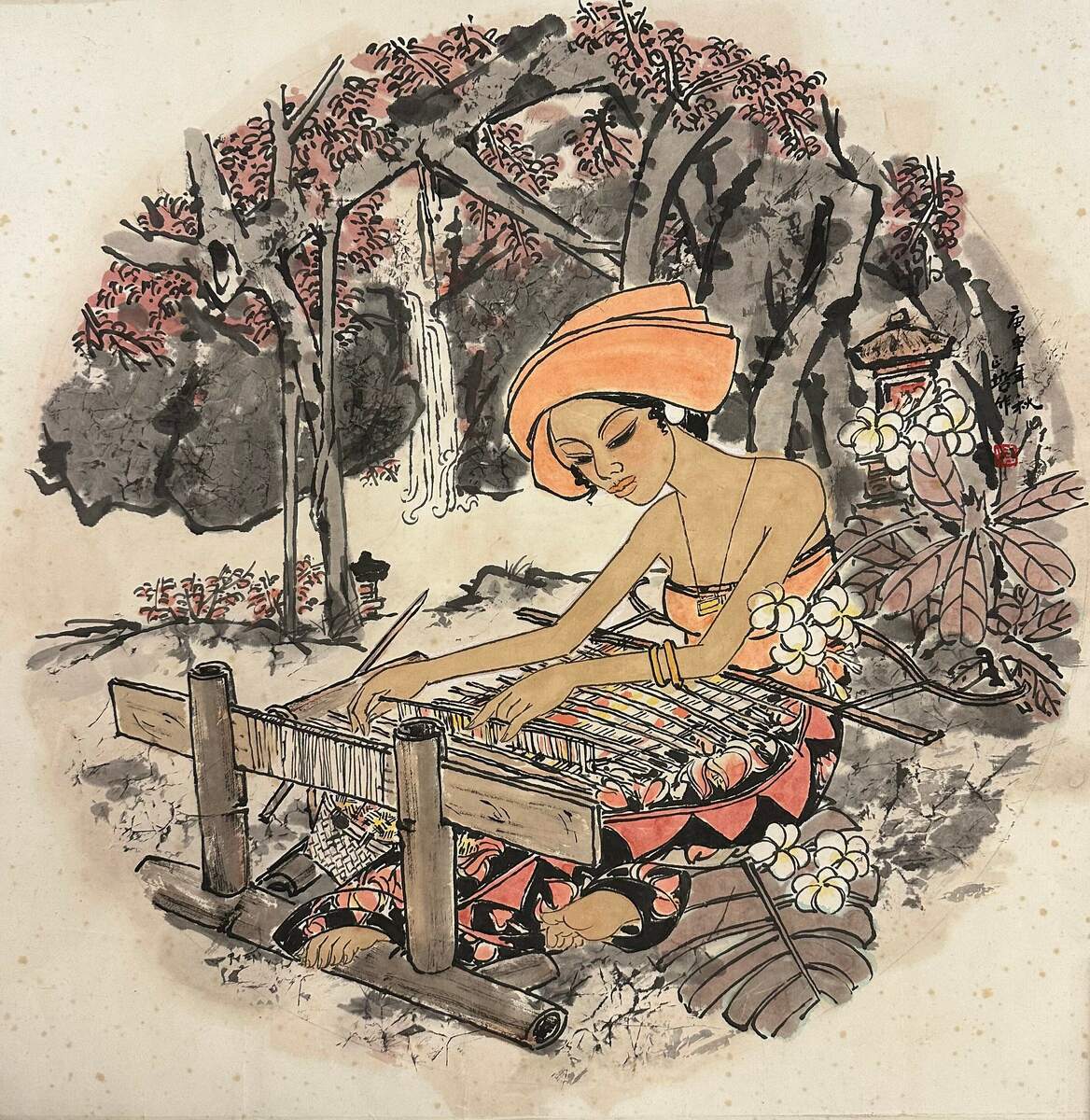 Weaving 织女