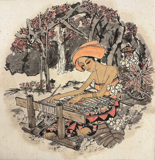 Weaving 织女