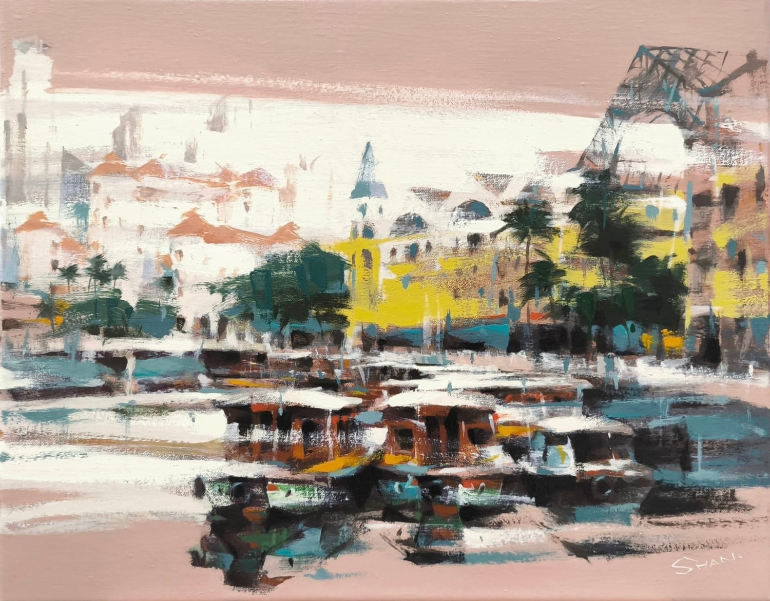 Scene of Singapore River
