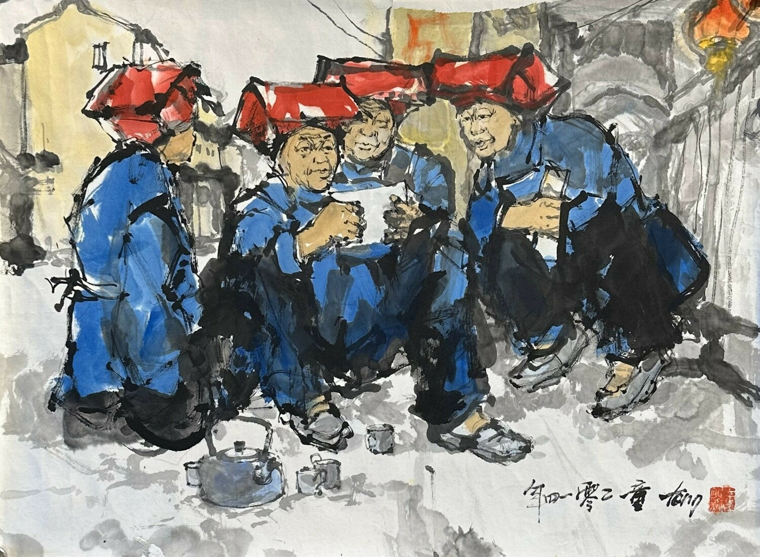 Samsui Women At Work 3
