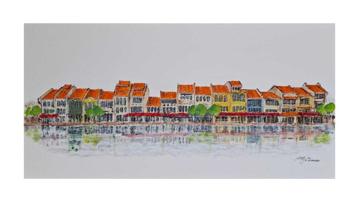 Boat Quay Shophouse Row
