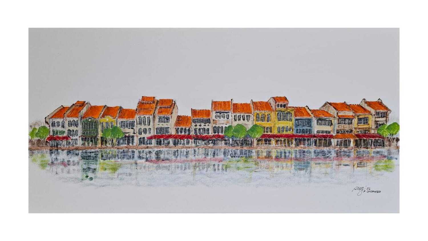 Boat Quay Shophouse Row