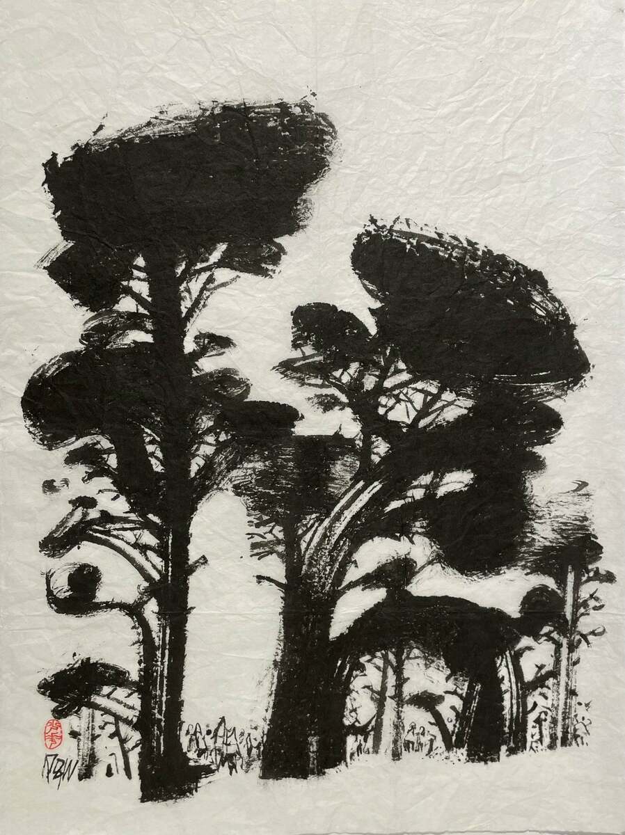 古树清风 Tree in the Gentle Wind
