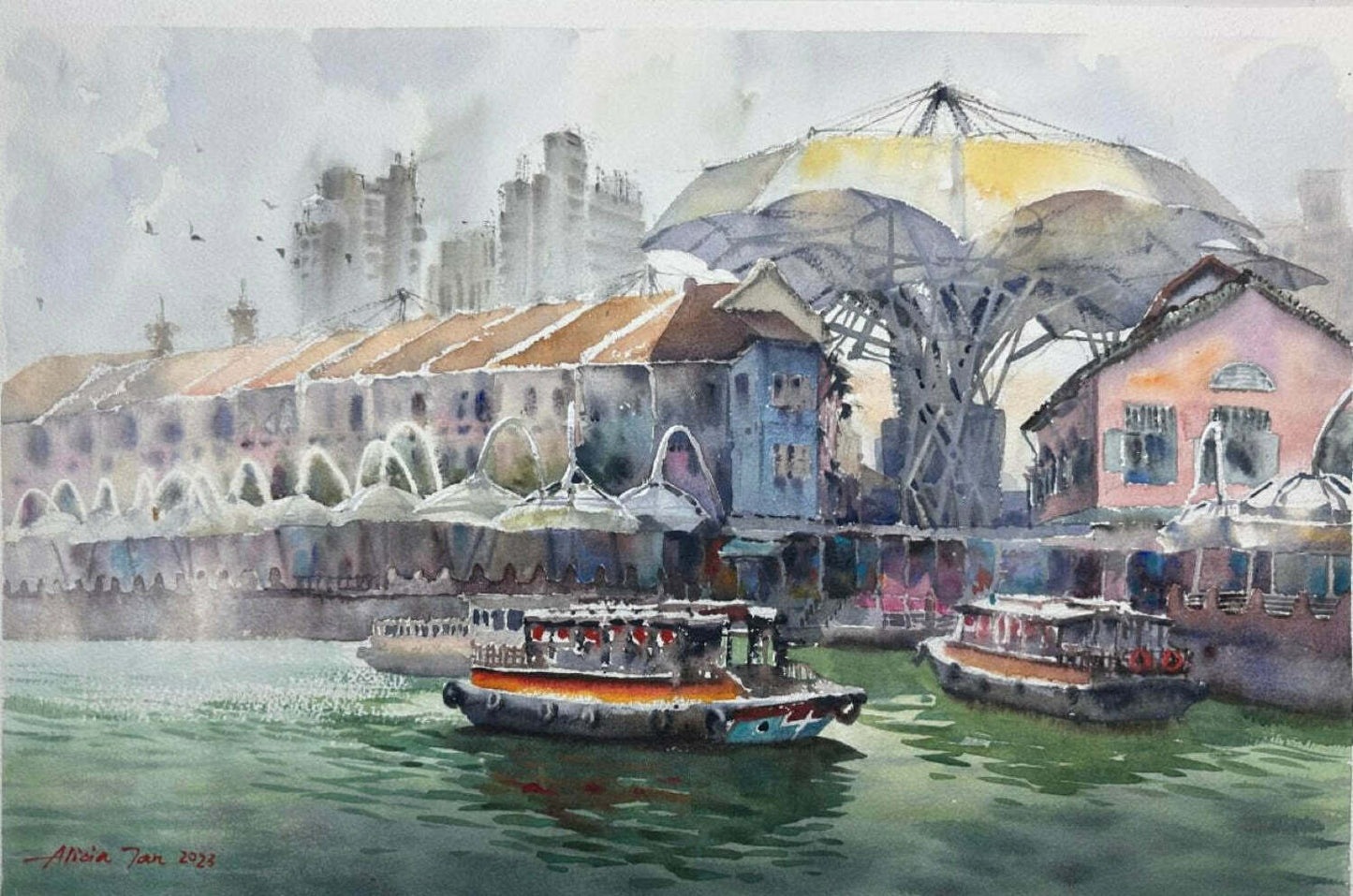 River Cruise At Clarke Quay