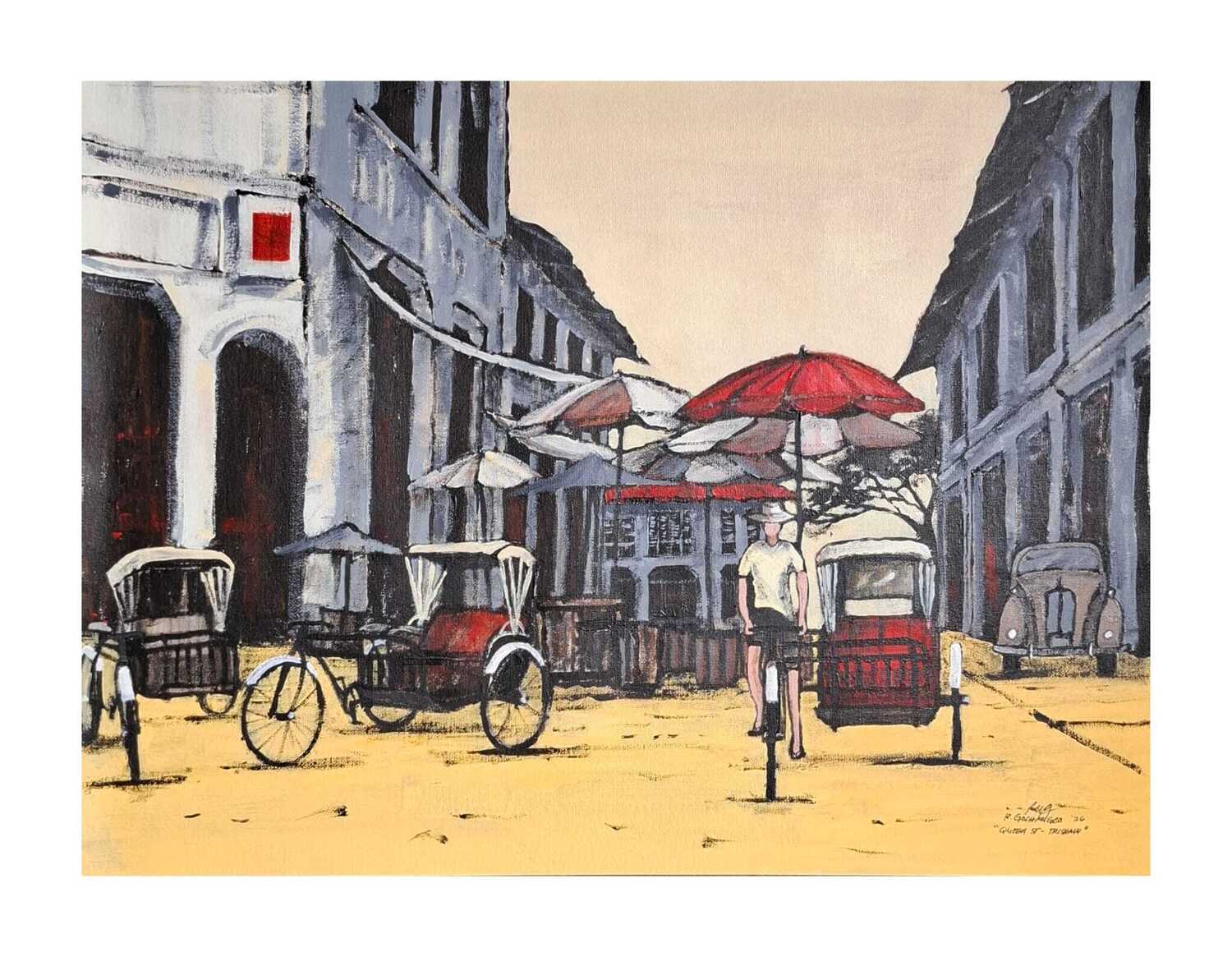 Queen Street - Trishaw