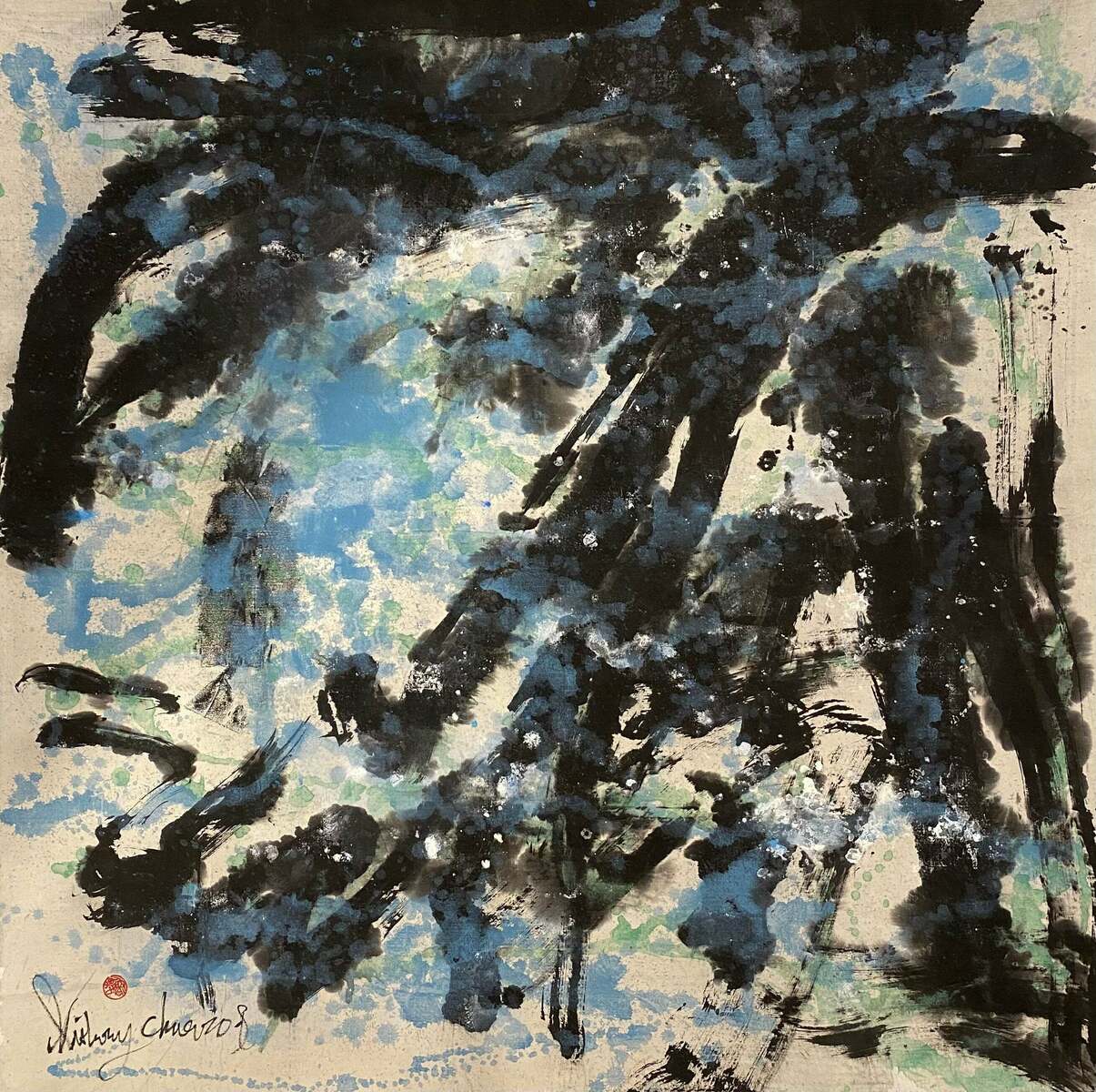 Abstract - Seascape Waves