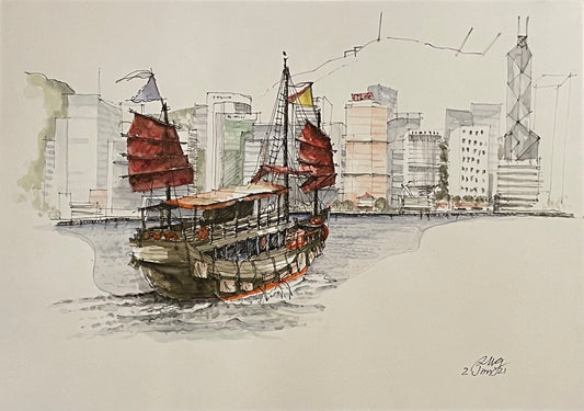 Hong Kong harbour