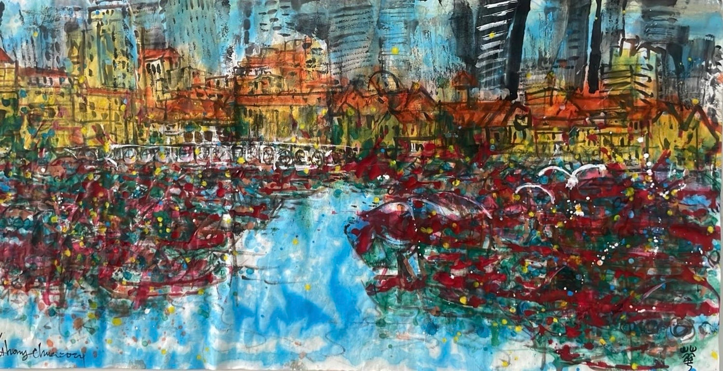 Singapore river Impression