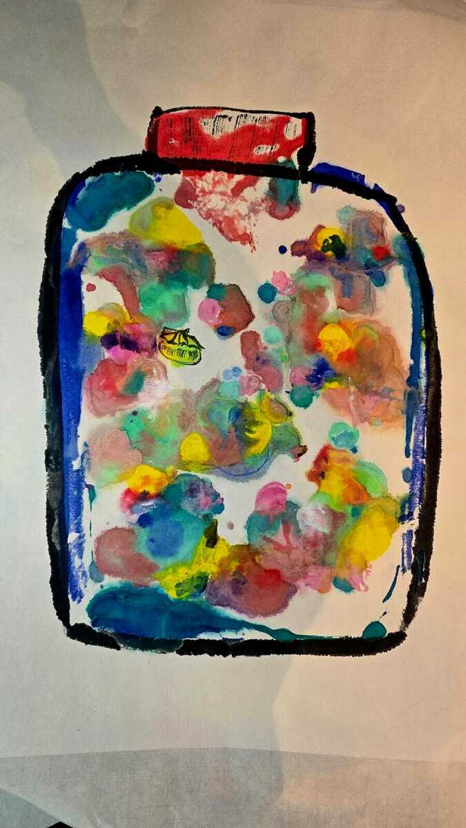 Bia Gong (Biscuit Container - Hokkien Dialect)