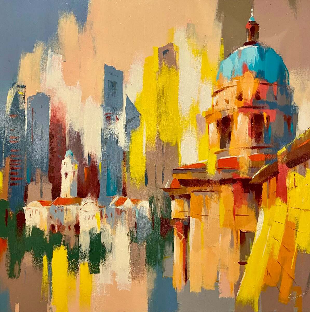 National Gallery Cityscape
