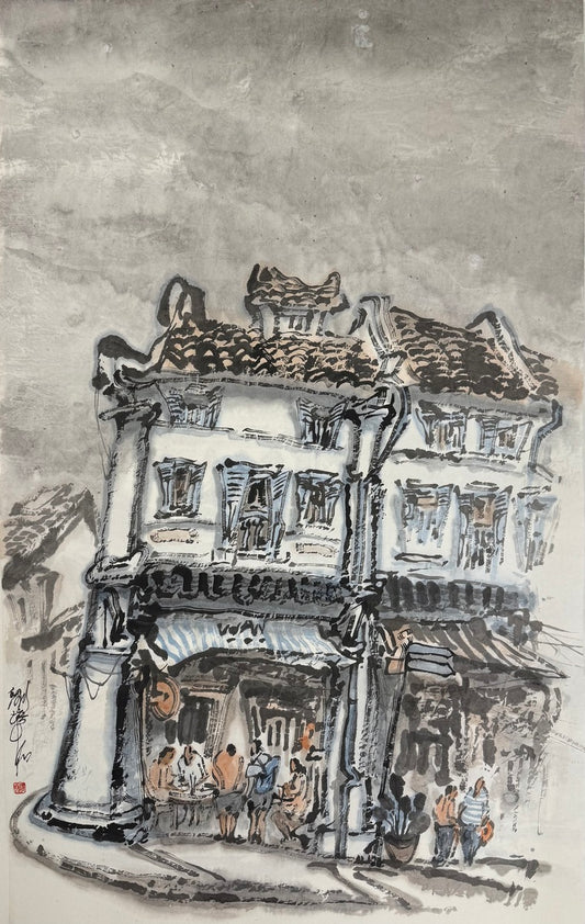 Chinatown Busy Five-Footway