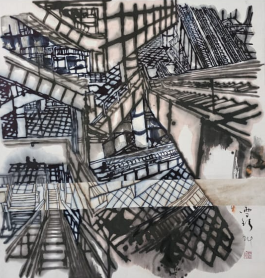 Layered Space2 (Dhobi Ghaut MRT)