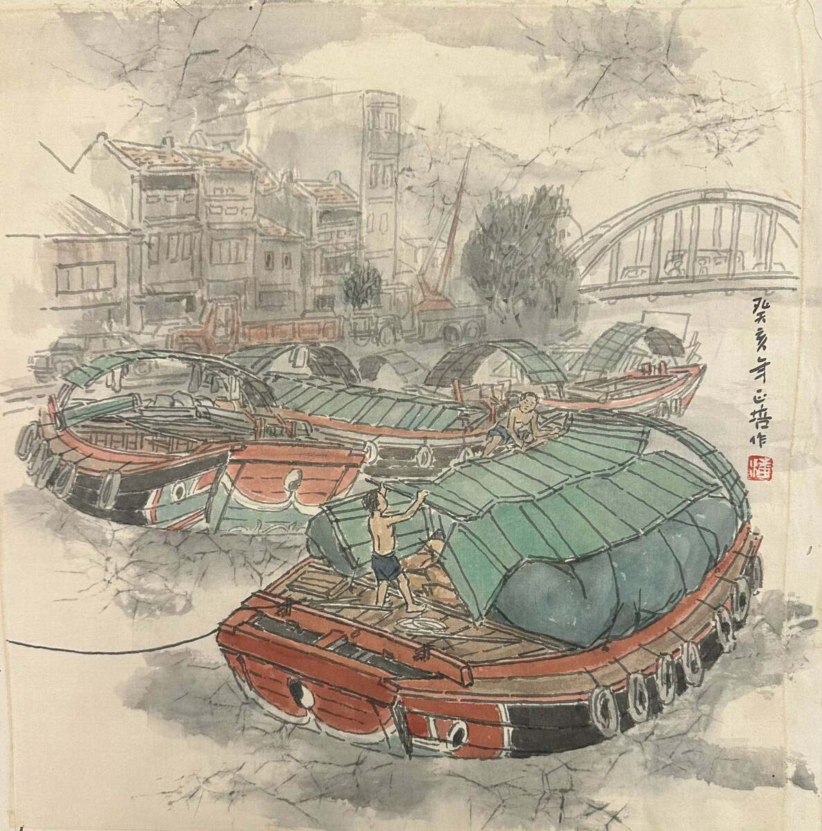 Tonkangs at Singapore River 4