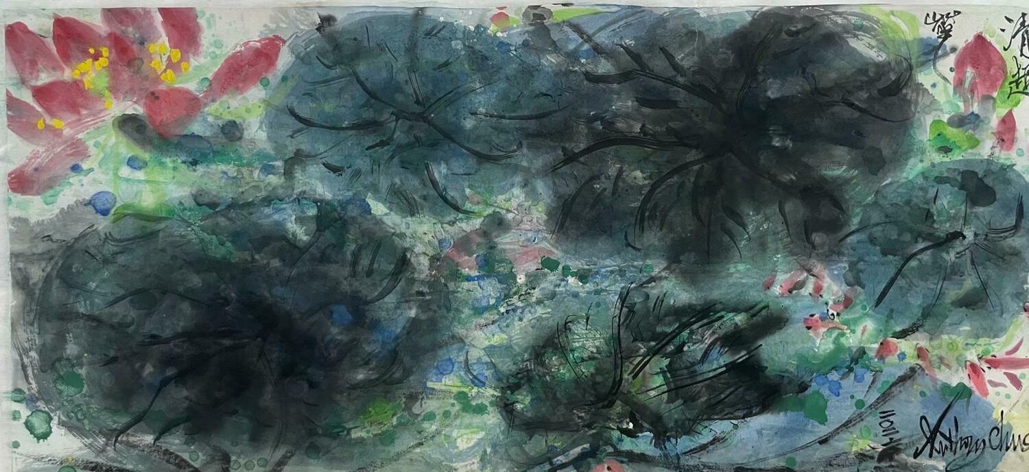 Abstract - Freedom In The Pond