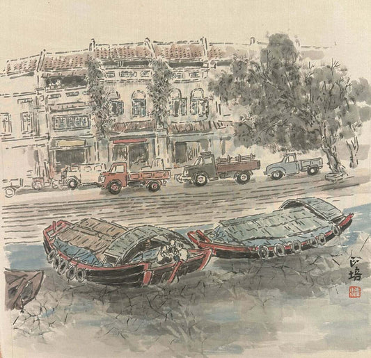 Tonkangs at Singapore River VIII