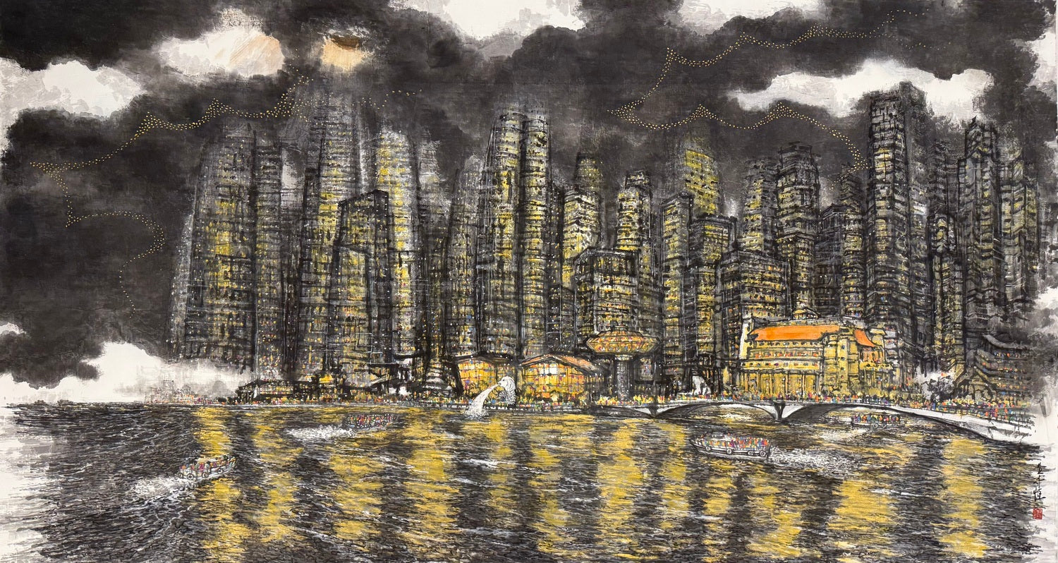 Marina Waterfront (Night Scene)