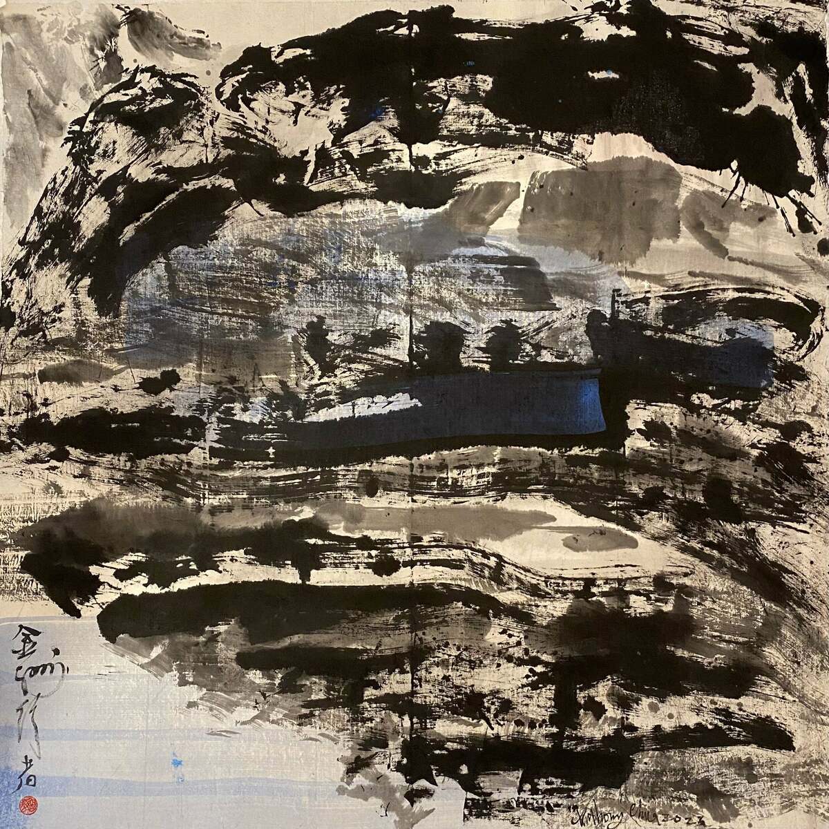 Abstract - Snow Mountains