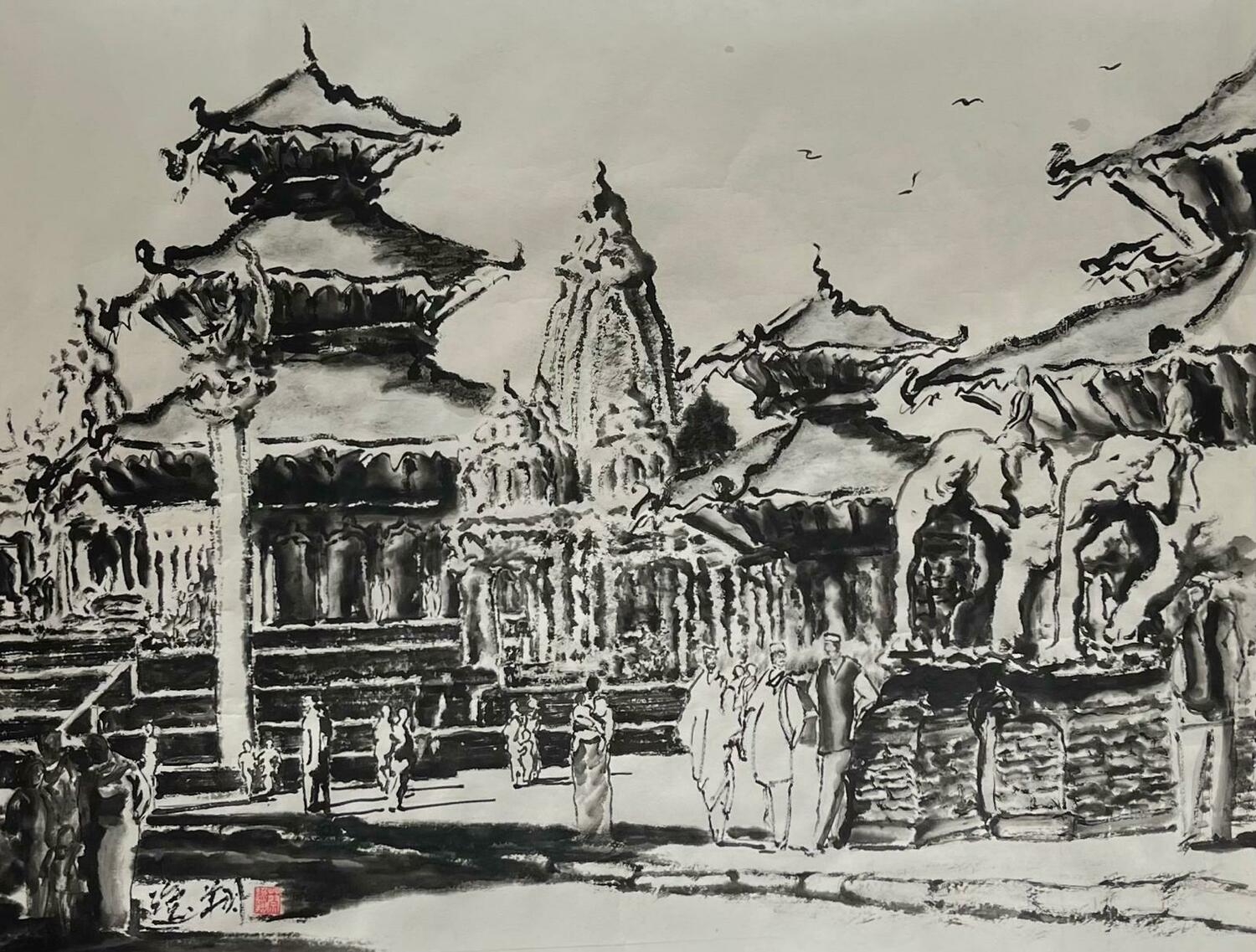 An afternoon in Patan Darbar Square