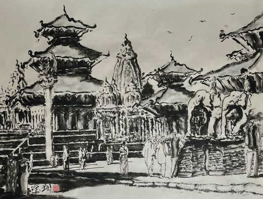 An afternoon in Patan Darbar Square